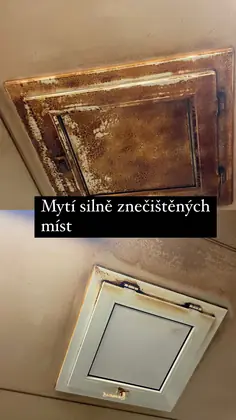 Mytí silně znečištěných míst