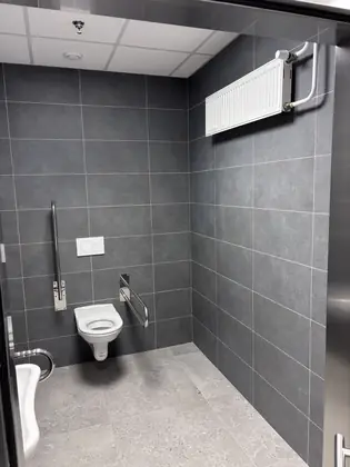 Sociální zázemí po dokončeném úklidu